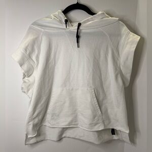 SAM EDELMAN  work out hoodie short sleeve XL